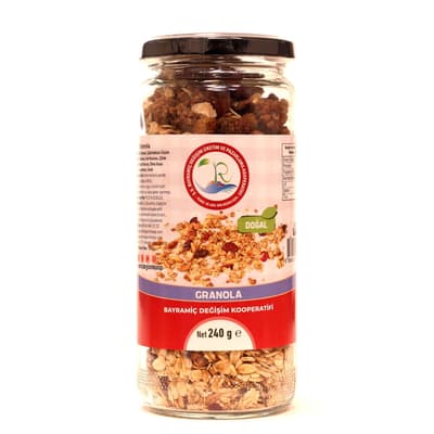 GRANOLA (CEVİZLİ, MEYVELİ) - 240 GR