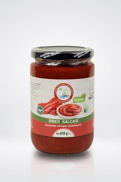ORGANİK BİBER SALÇASI - 650 GR