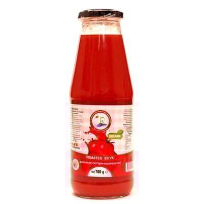 ORGANİK DOMATES SUYU - 700 GR