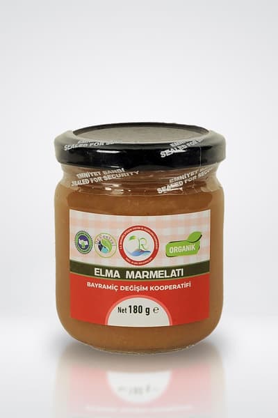 ORGANİK ELMA MARMELATI - 180 GR