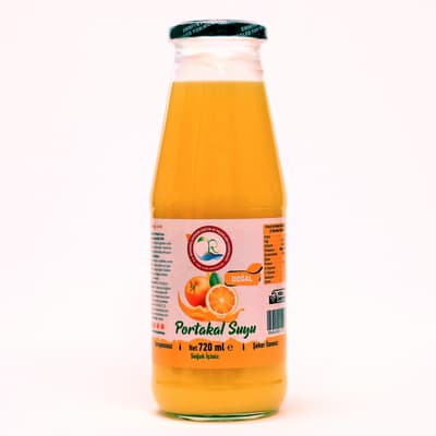 ORGANİK PORTAKAL SUYU - 720 ML