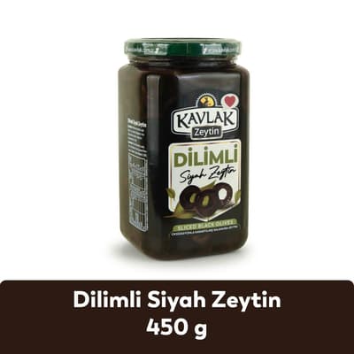 Dilimli Siyah Zeytin 450 gr