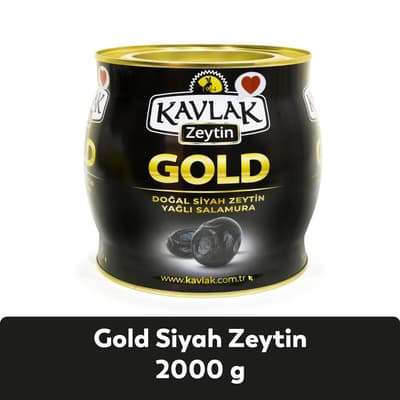 Gold Gemlik Siyah Zeytin 2 kg (brüt)