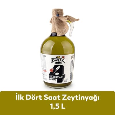 İlk Dört Saat 1,5 Lt Zeytinyağı