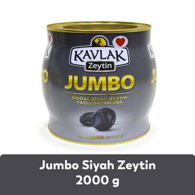 Jumbo Gemlik Siyah Zeytin 2 kg ( brüt )