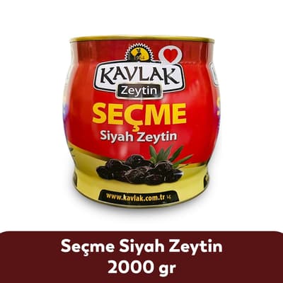 Kavlak Seçme Siyah Zeytin 2 Kg