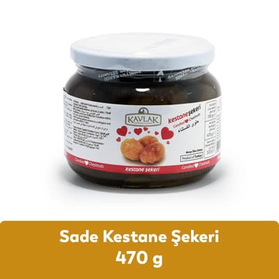 Kestane Şekeri 470 gr (Cam Kavanoz)