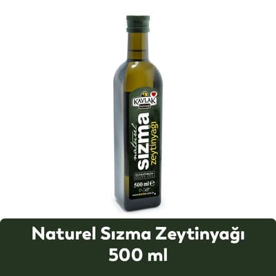 Naturel Sızma Zeytinyağı 500 ml Marasca Cam Şişe