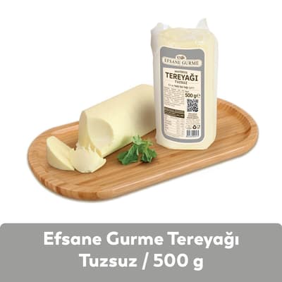 Pastorize Tereyağı Tuzsuz 500 gr
