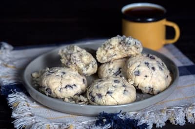 240 ° Hindistan Cevizli Şekersiz Kurabiye 250 gr