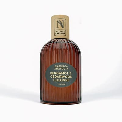 Bergamot & Sedir Ağacı Kolonyası 100 ml - Naturca