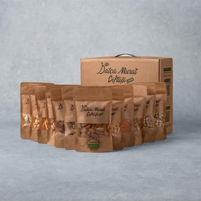 Hediye Kutusu - Sağlıklı Atıştırmalıklar Tadım Paketi