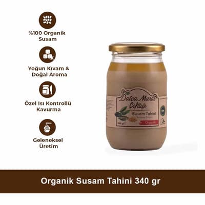 Organik Susam Tahini 340 Gr
