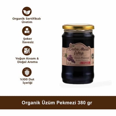 Organik Üzüm Pekmezi 380 Gr
