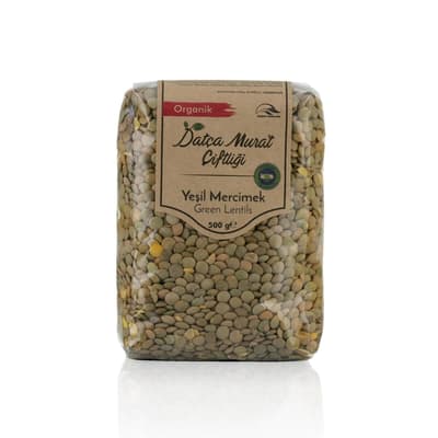 Organik Yeşil Mercimek 500 gr