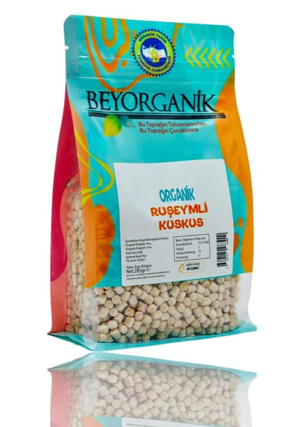Organik Ruşeymli Kuskus 285gr +8ay (PESTİSİT VE AFLATOKSİN ANALİZLİ)