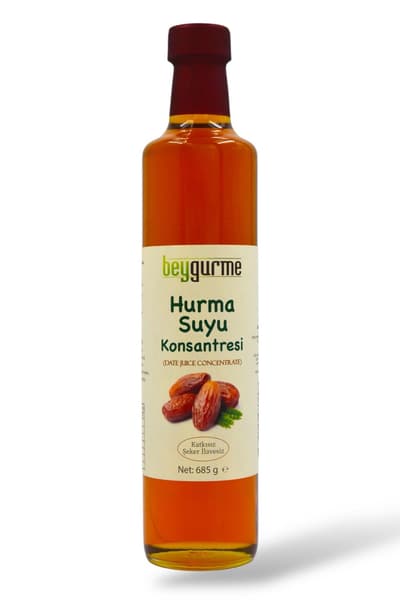 Hurma Suyu Konsantresi -tatlandırıcı 685gr (PESTİSİT VE AĞIR METAL ANALİZLİ)