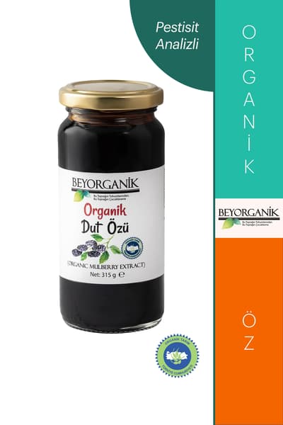 Organik Dut Özü 315gr (PESTİSİT VE AĞIR METAL ANALİZLİ) 4.8 (288) ??