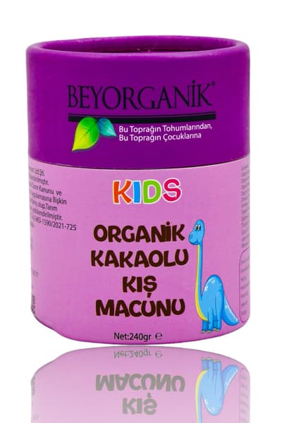 Organik Kakaolu Kış Macunu 240gr KİDS (PESTİSİT VE AĞIR METAL ANALİZLİ) 4.9 (226) ??