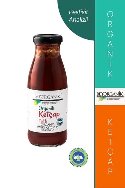 Organik Ketçap Tatlı 250cc 4.7 (114) ??
