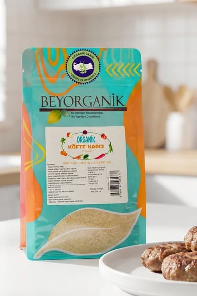Organik Köfte Harcı Sebzeli 200gr (PESTİSİT VE AFLATOKSİN ANALİZLİ)