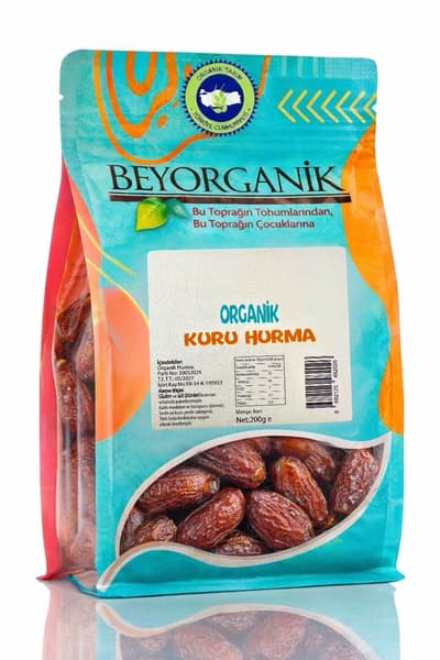 Organik Kuru hurma 200gr