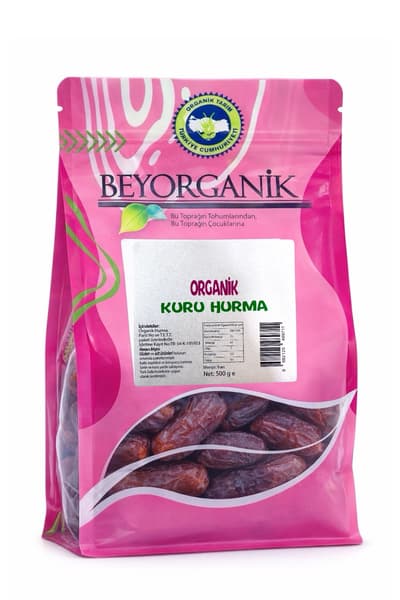 Organik Kuru Hurma 500gr