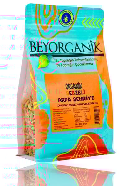 Organik Sebzeli Arpa Şehriye %25 100gr 4.8 (53) ??