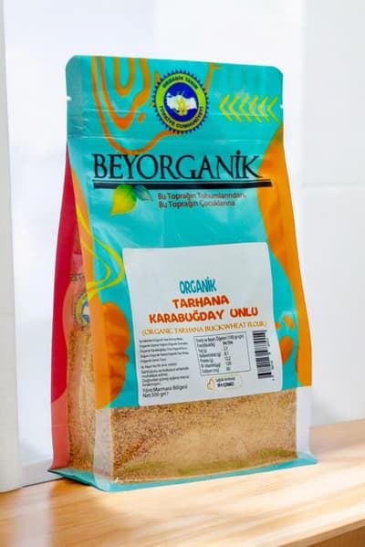 Organik Tarhana Karabuğday Unlu 300gr (Pestisit ve Aflatoksin Analizli)