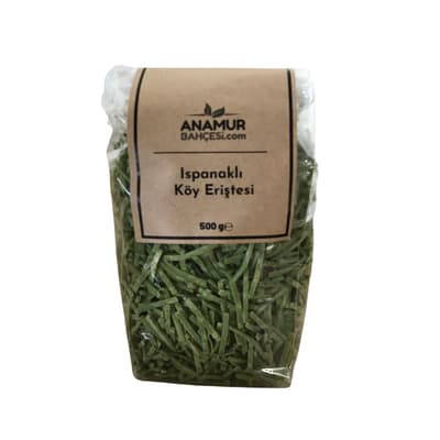 Ispanaklı Erişte (500 Gr)