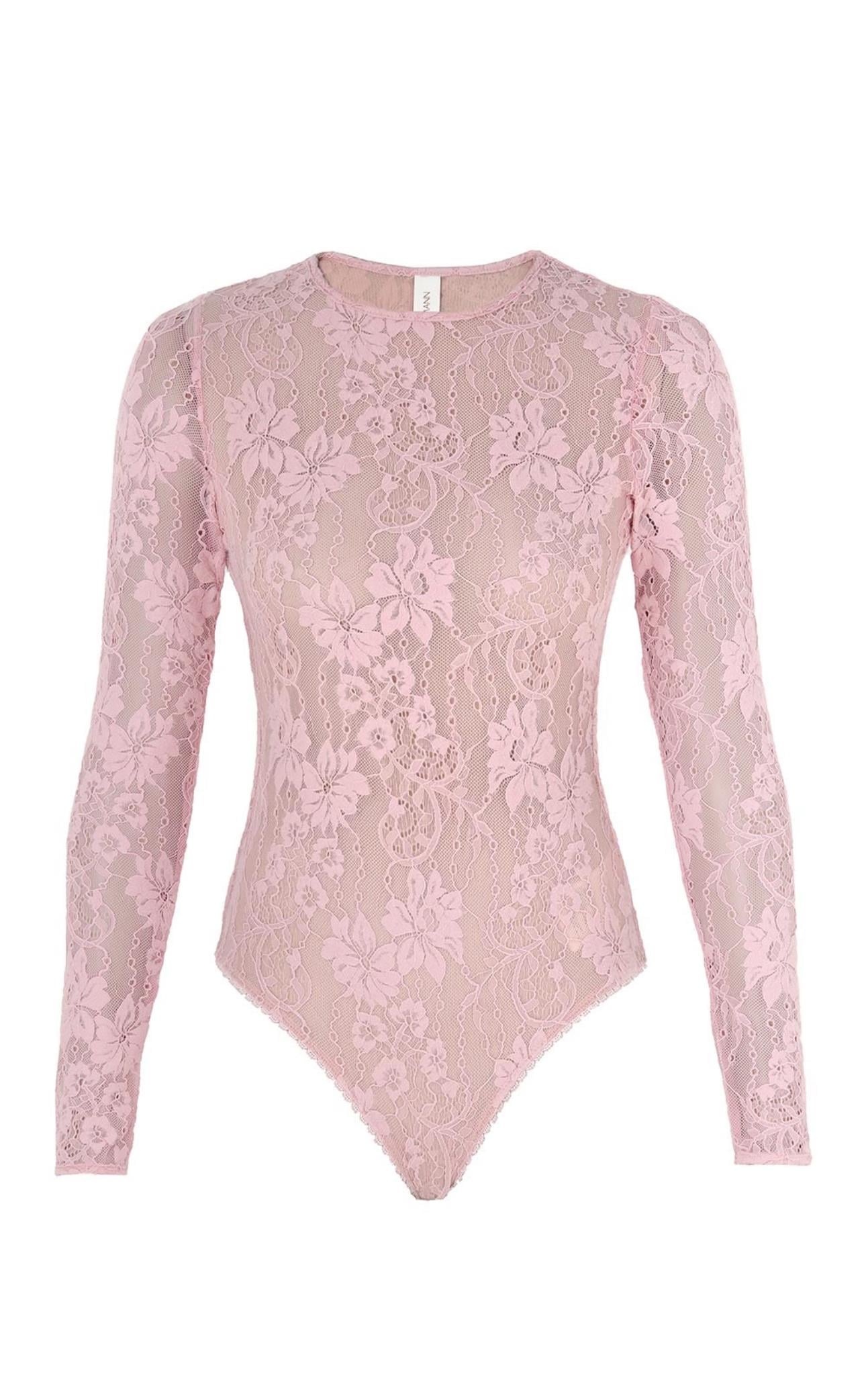 Фотосессия обворожительной Mya - Lace Bodysuit