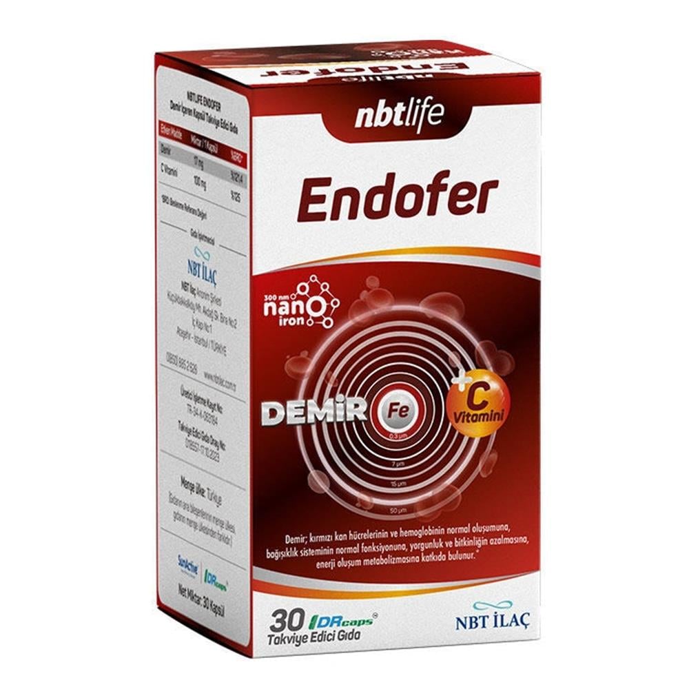 NBT Life Endofer 30 Kapsül ürün görseli