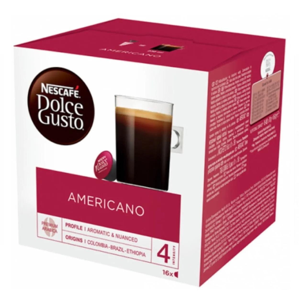 Кофе Nescafe Dolce Gusto Americano Купить