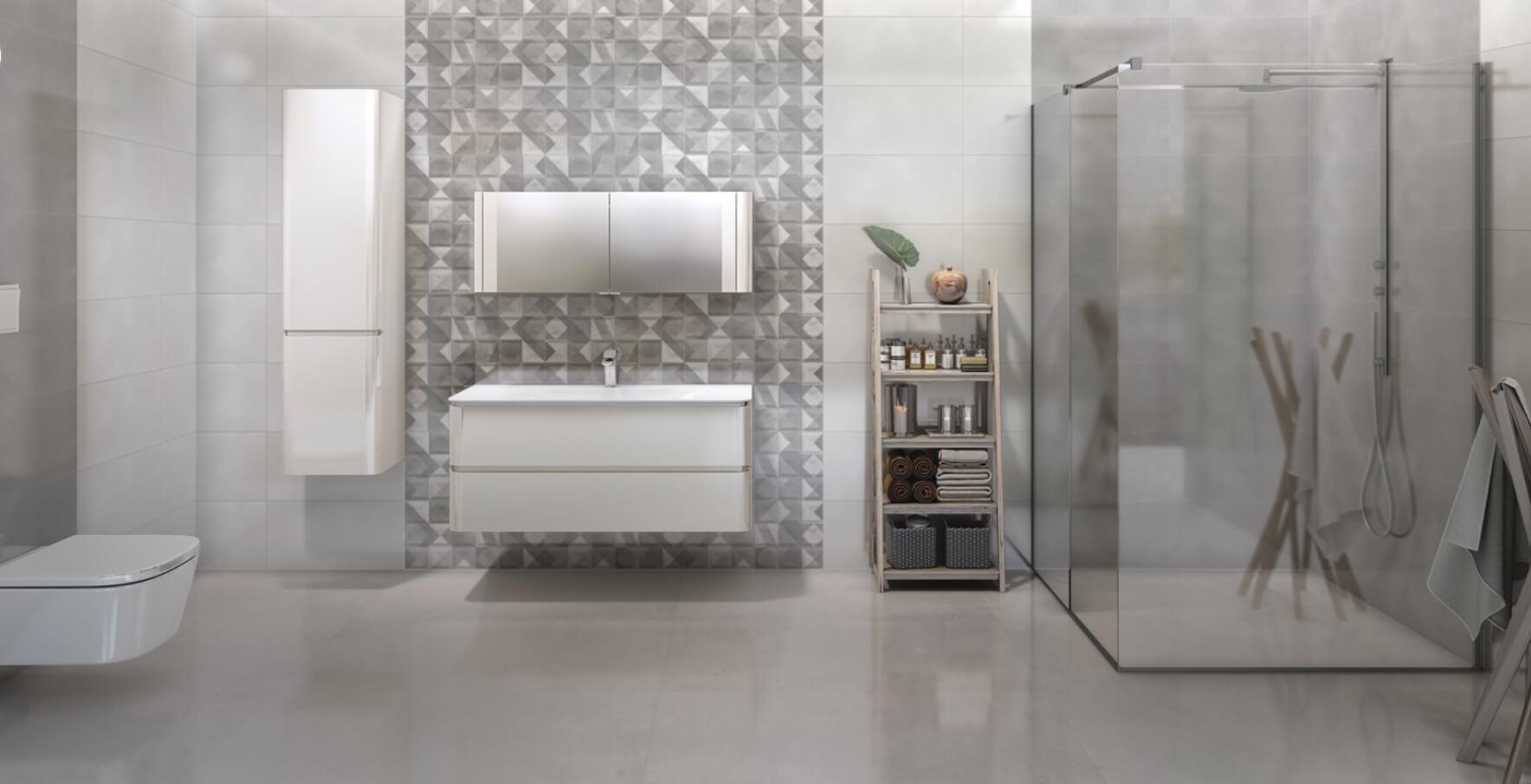 Kütahya Seramik 30x60 Delta Gri Antrasit Dekor Duvar Seramiği