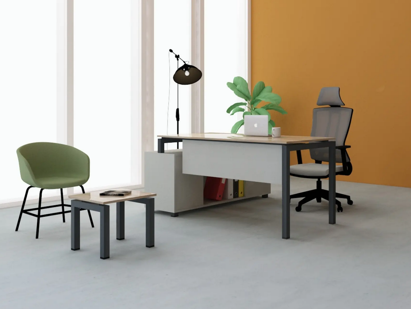 Vega Etajerli Ofis Çalışma Masası
