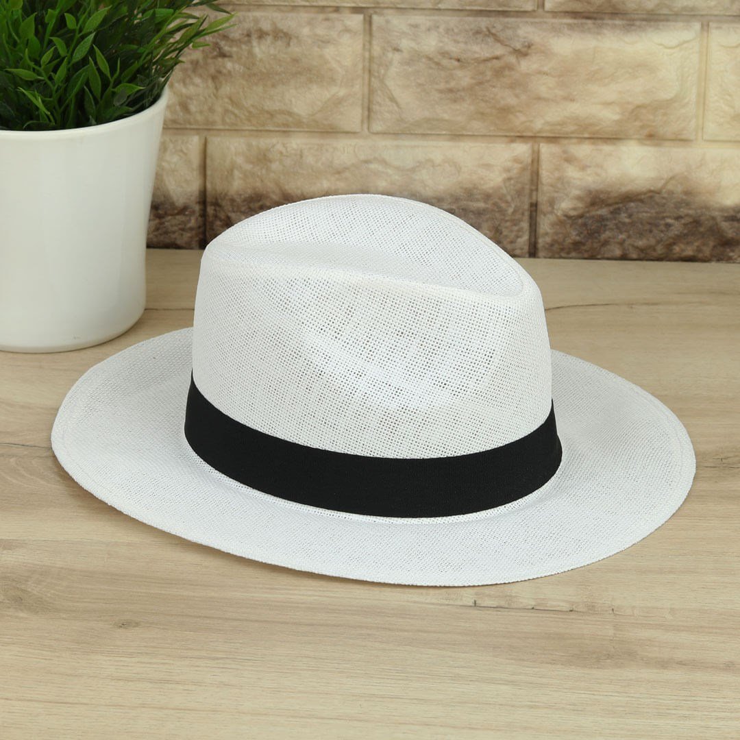 Yazlık Hasır White Panama Erkek Fötr Şapka Sadece 224,99 TL. Bu Fırsatı  Kaçırmayın! ┃ Beyler Burada