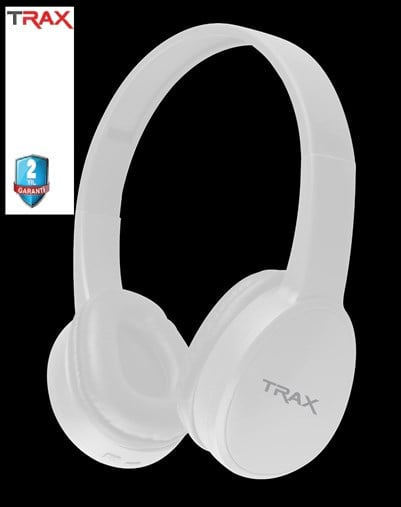 Trax TBH94 BT Kablosuz Bluetooth Kulaklık Beyaz