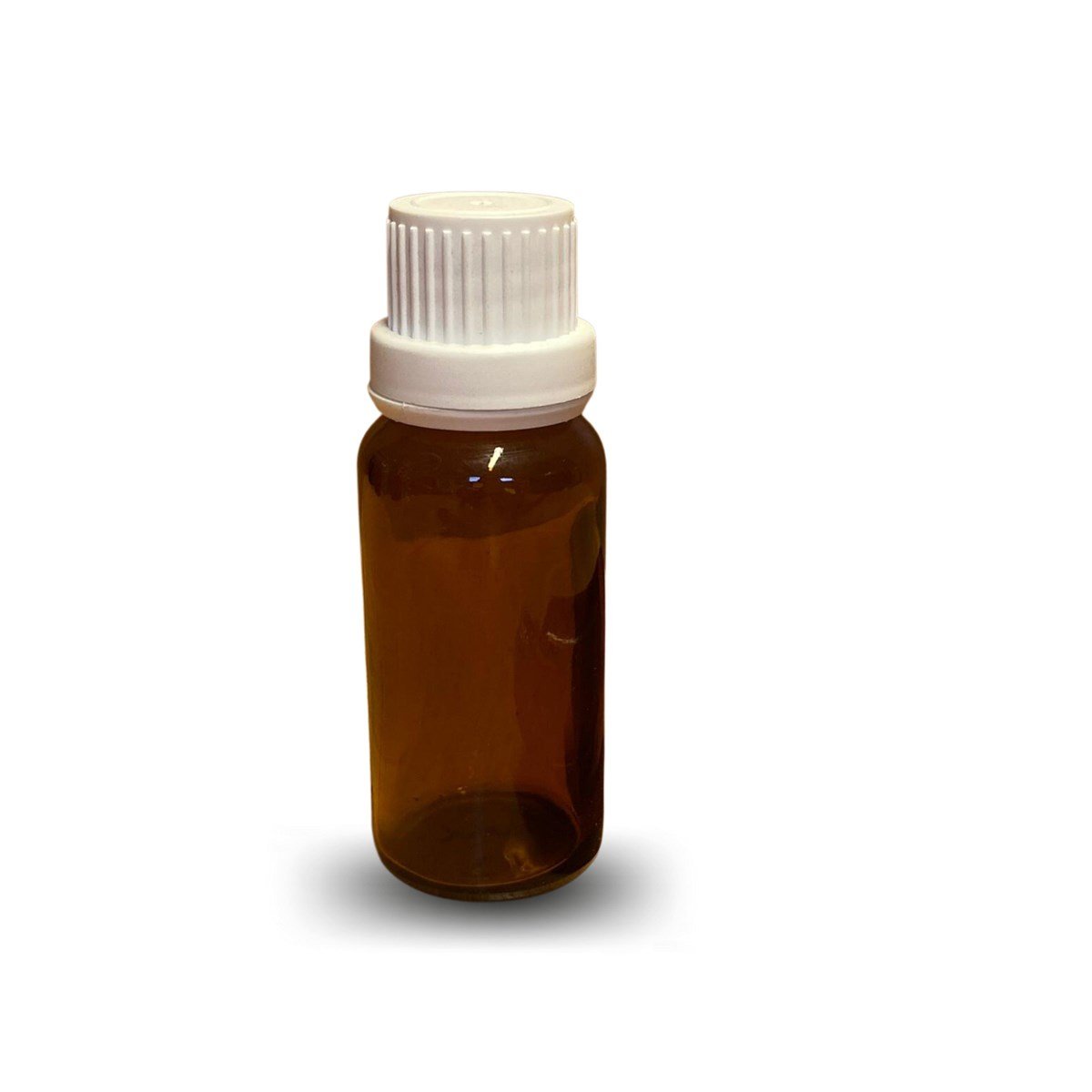 İçten Damlalıklı Cam Şişe Amber 20cc - Aromaterapimarket