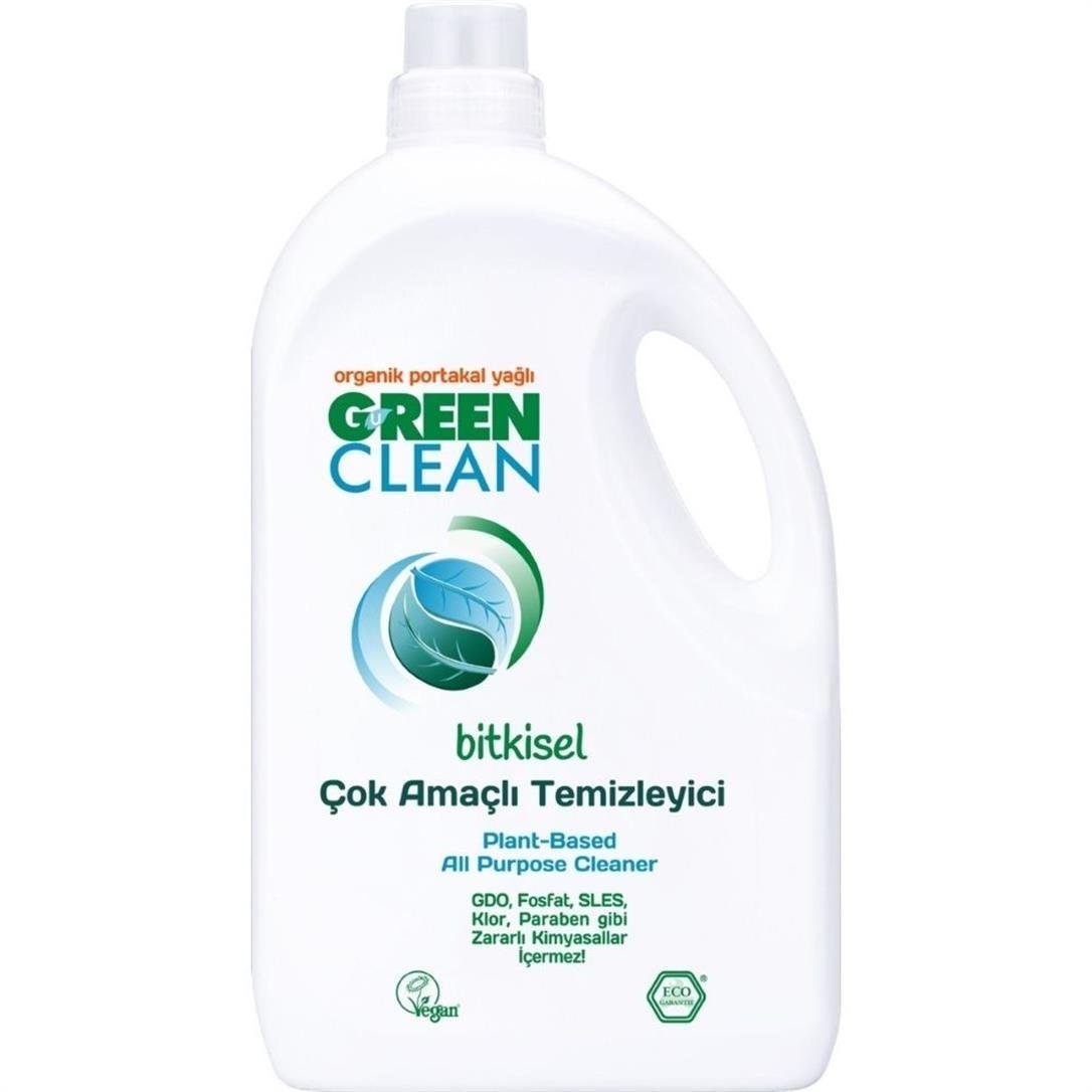 Green Clean Bitkisel Çok Amaçlı Temizleyici - Bitkisel Temizlik Malzemeleri