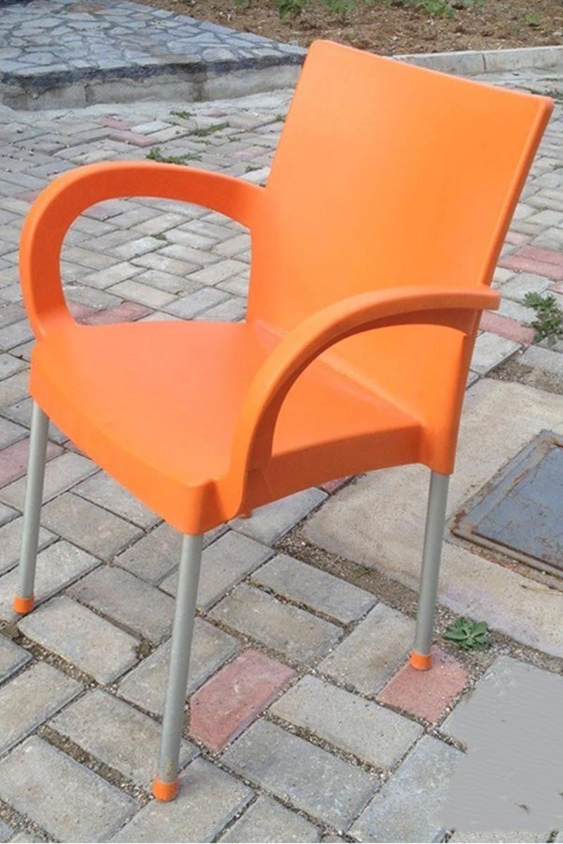 Plastik Sandalye (Turuncu) - Refsan