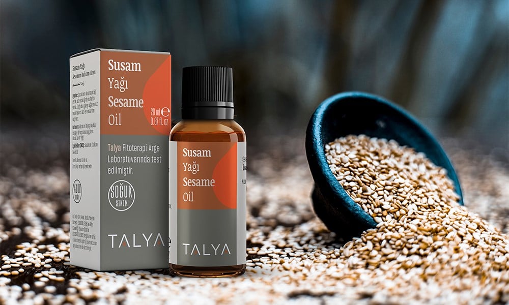 Susam Yağı 20 ml (Soğuk Sıkım) | TALYA BİTKİSEL