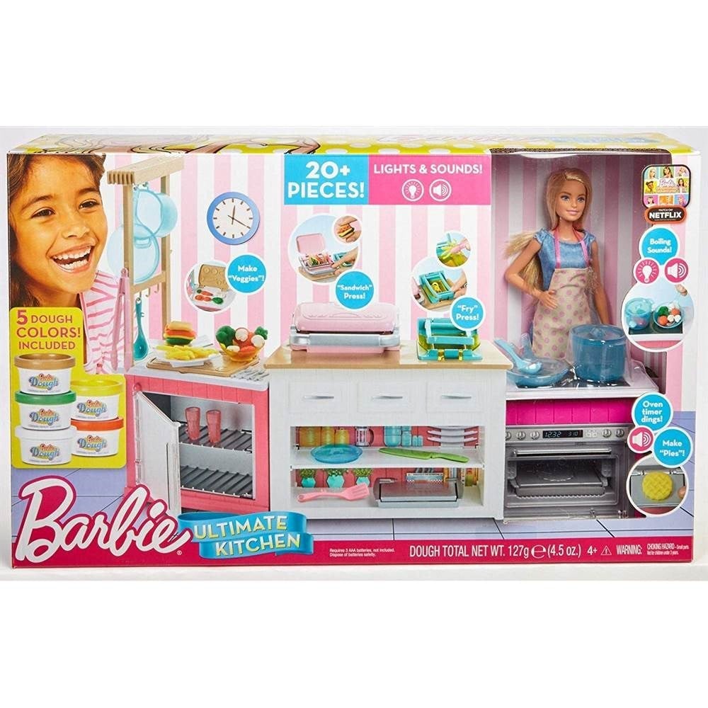 Barbie'nin Mutfak Dünyası Oyun Seti Mattel FRH73 I Merkez Oyuncak I  Güvenilir Alışveriş, Hızlı Kargo, Kolay İade!