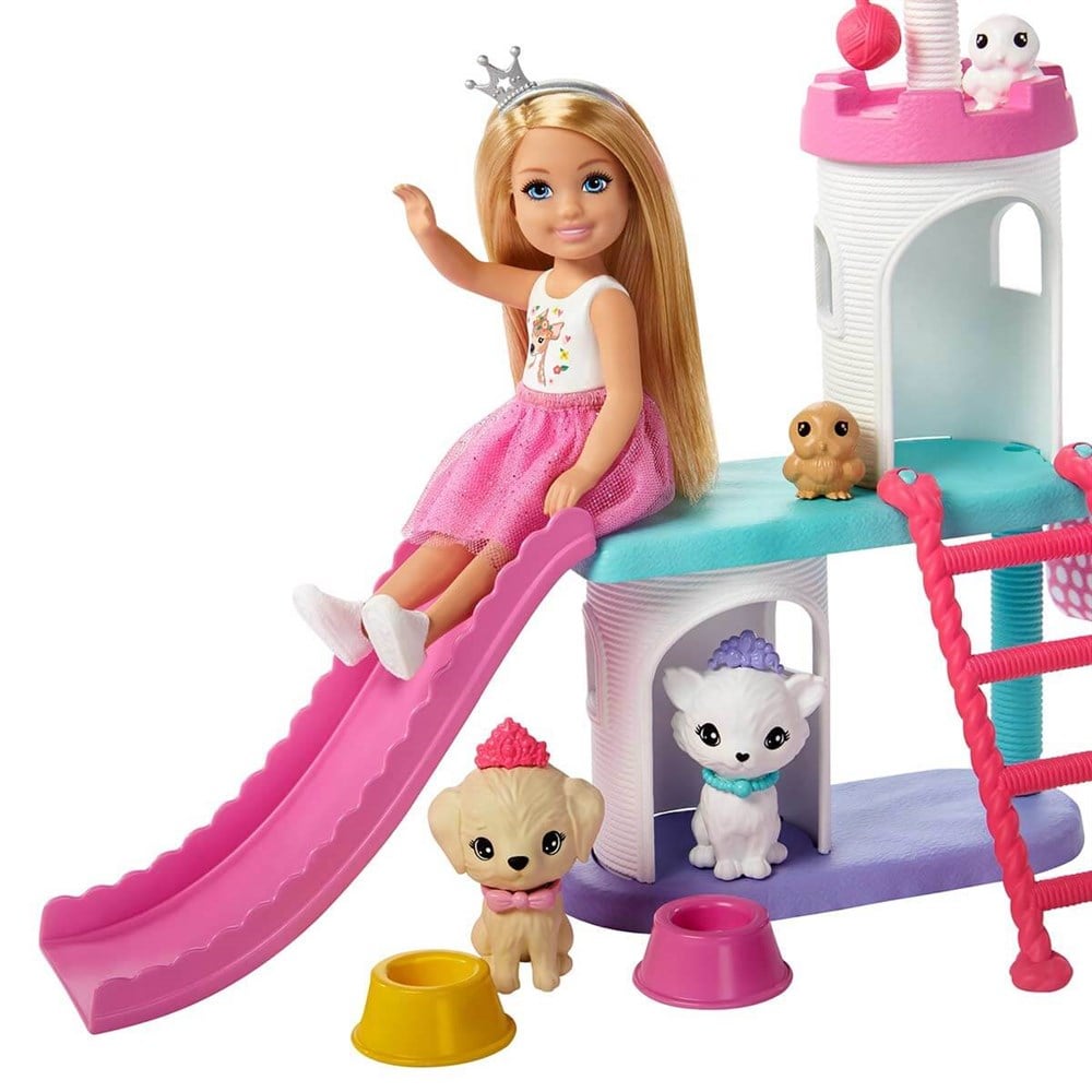 Barbie Prenses Macerası Chelsea Bebek ve Prenses Hikayesi Oyun Seti GML72  GML73 Evcil Hayvan Şatosu I Merkez Oyuncak I Güvenilir Alışveriş, Hızlı  Kargo, Kolay İade!