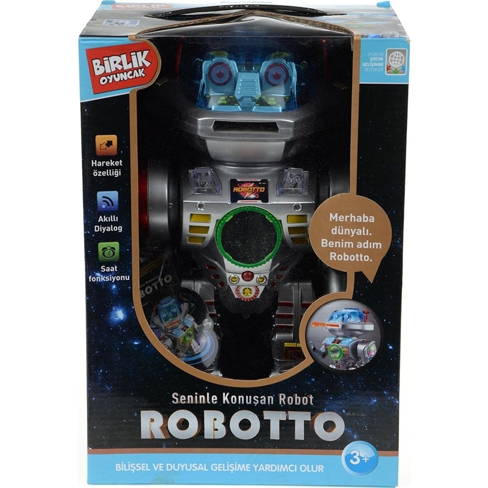 Robotto Seninle Türkçe Konuşan Oyuncak Robot I Merkez Oyuncak I Güvenilir  Alışveriş, Hızlı Kargo, Kolay İade!