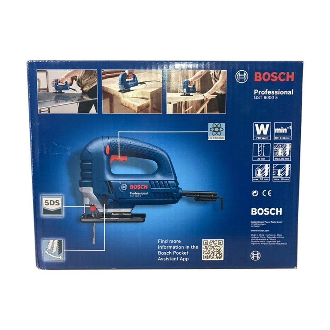 Bosch Gst 8000e Dekupaj Testere 710w-80mm - 060158h000 - 7Kat