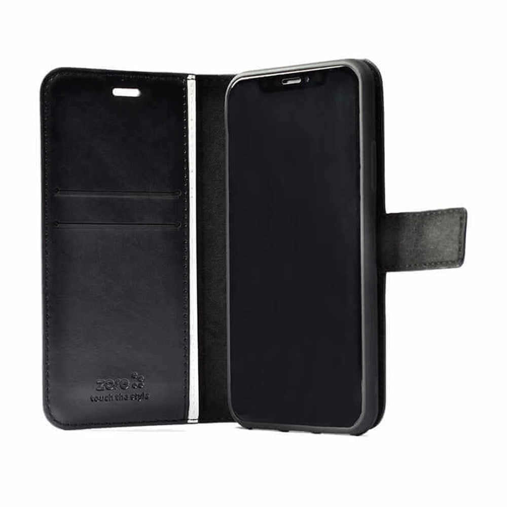 Samsung Galaxy A11 Cüzdan Kılıf Kapaklı Standlı Siyah | Ücretsiz Kargo