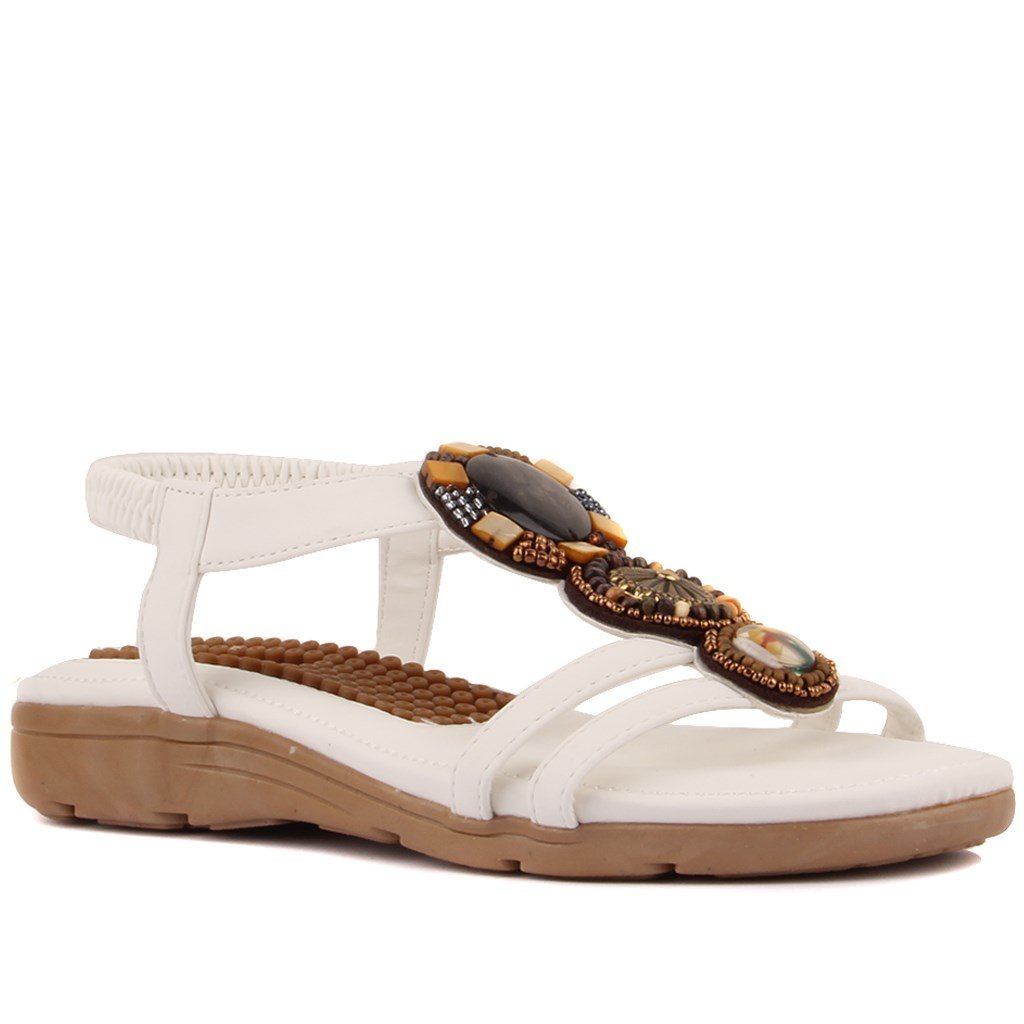 Guja - Beyaz Renk Kadın Sandalet 292-22Y120-15 R2