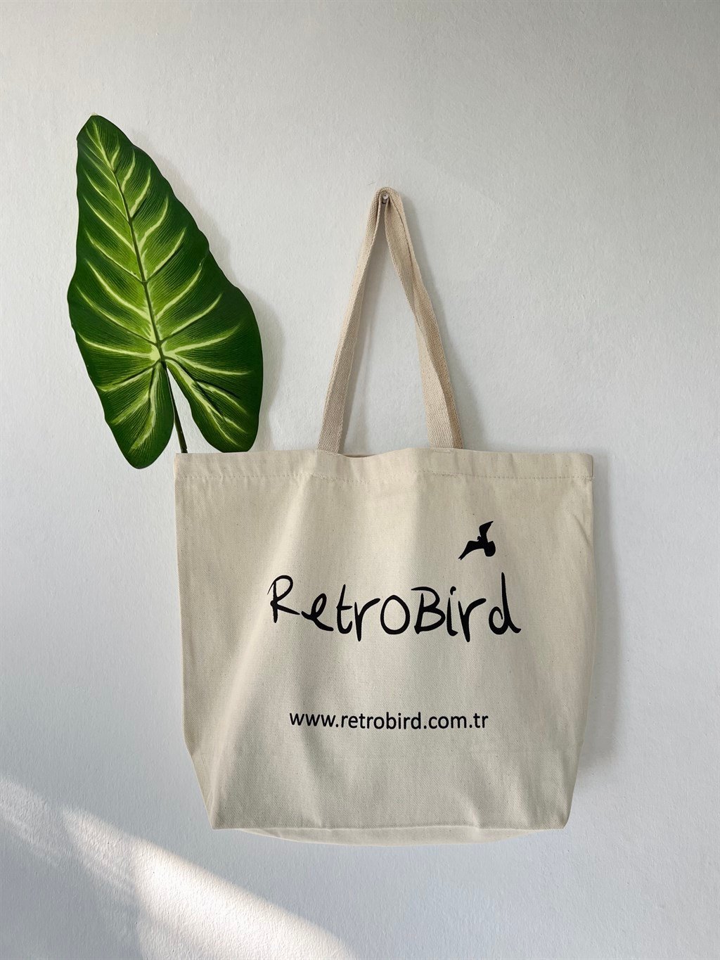 Retrobird Logolu Bez Çanta | Retrobird