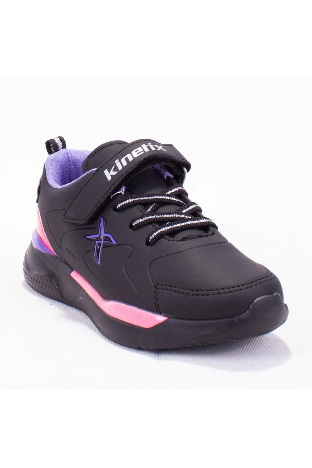 Kinetix Felıx 2F FELIX PU 2PR Sıyah Kız Çocuk Spor Ayakkabı - Markahit