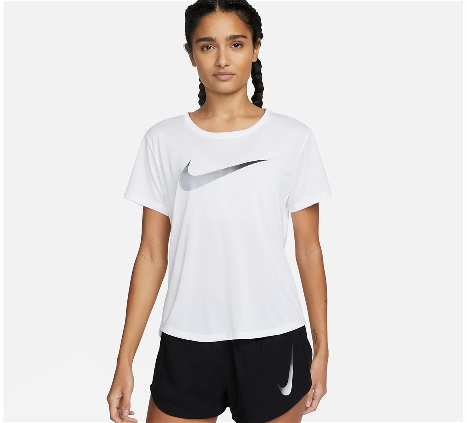 Nike Dri-FIT One Kısa Kollu Kadın Koşu Tişört DX1025-100